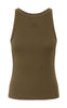 Gestuz Top - Drew Logo Tank 2.0 - Military Olive