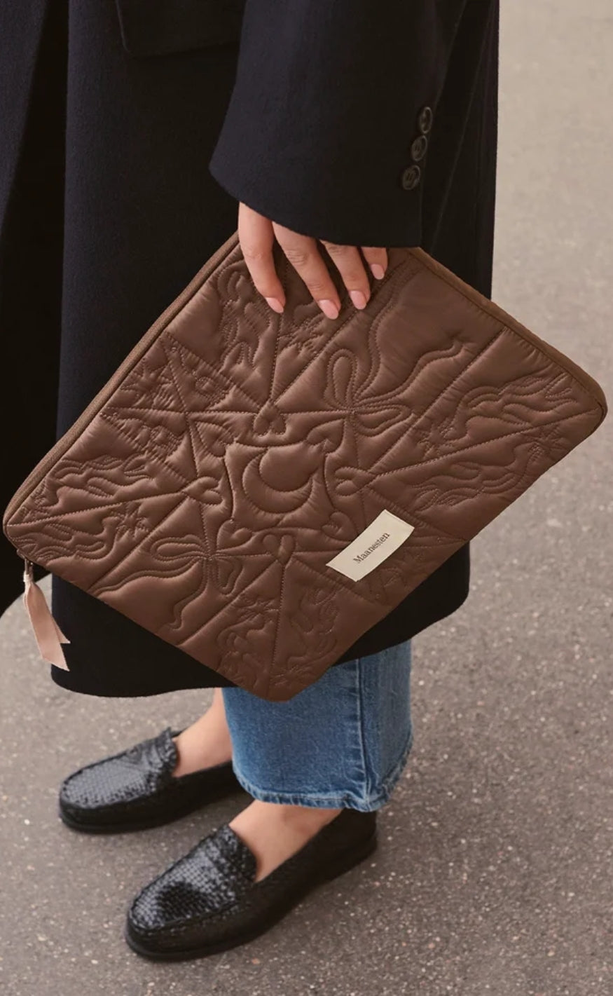 Maanesten Computer Sleeve - 13" - Brown