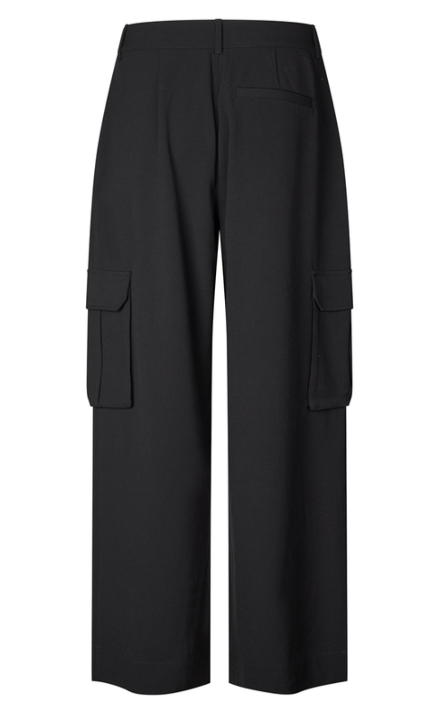 MbyM Bukser - Emeli Pocket-M - Black