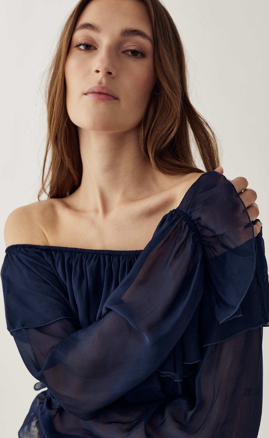 Noella Bluse - Margerie - Navy