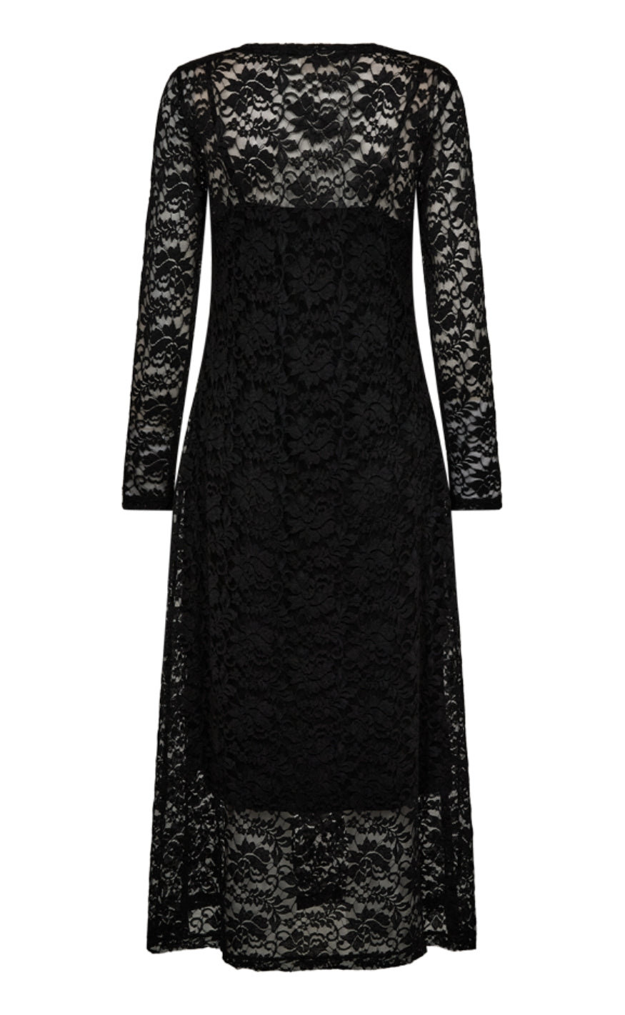 Freequent Kjole - Saldo - Black