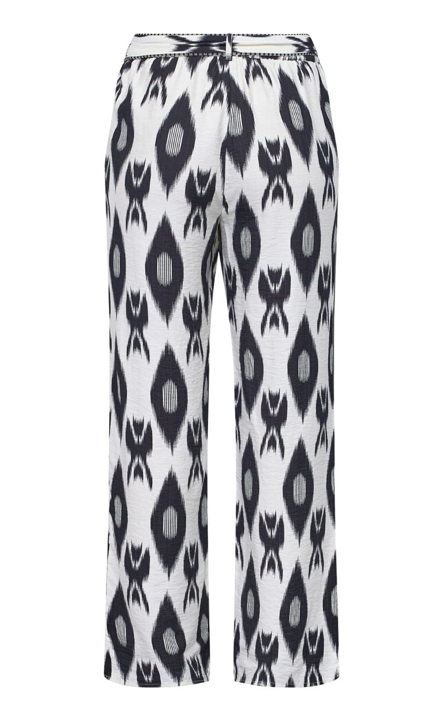 Sisters Point Bukser - ELLA-PA56 - Cream/Black