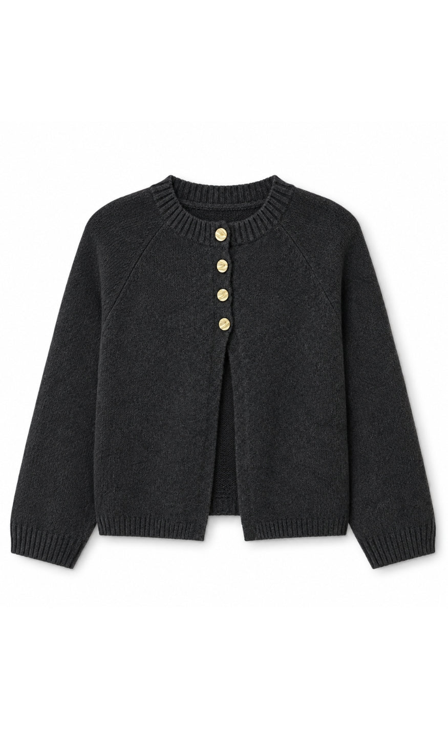 Say INA Copenhagen Genser - Kamilla Knit - Dark Grey