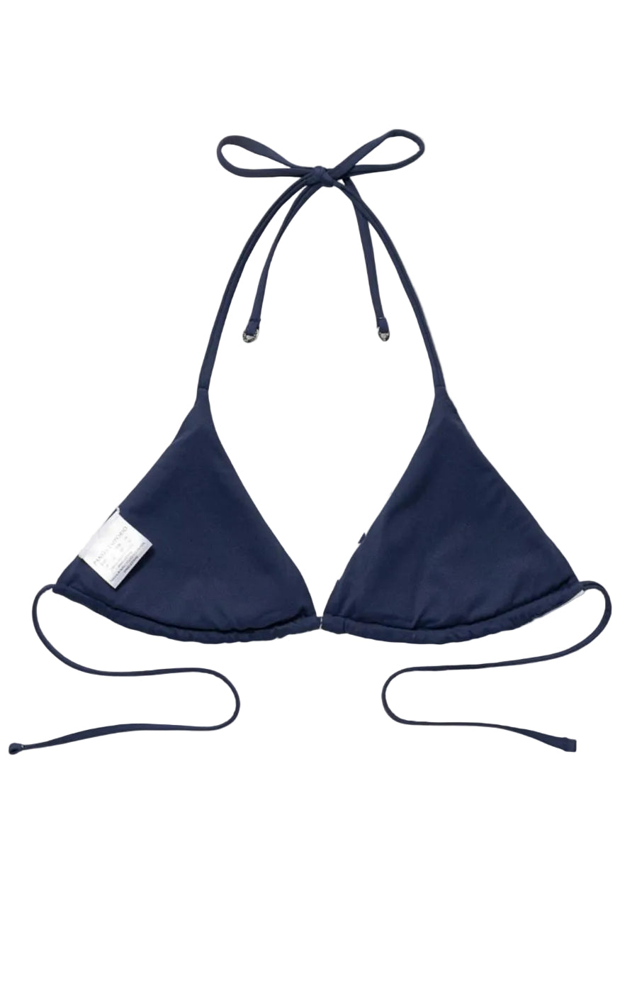 Panos Emporio Bikinitopp/Topp - Galathea - White/Navy Reversible