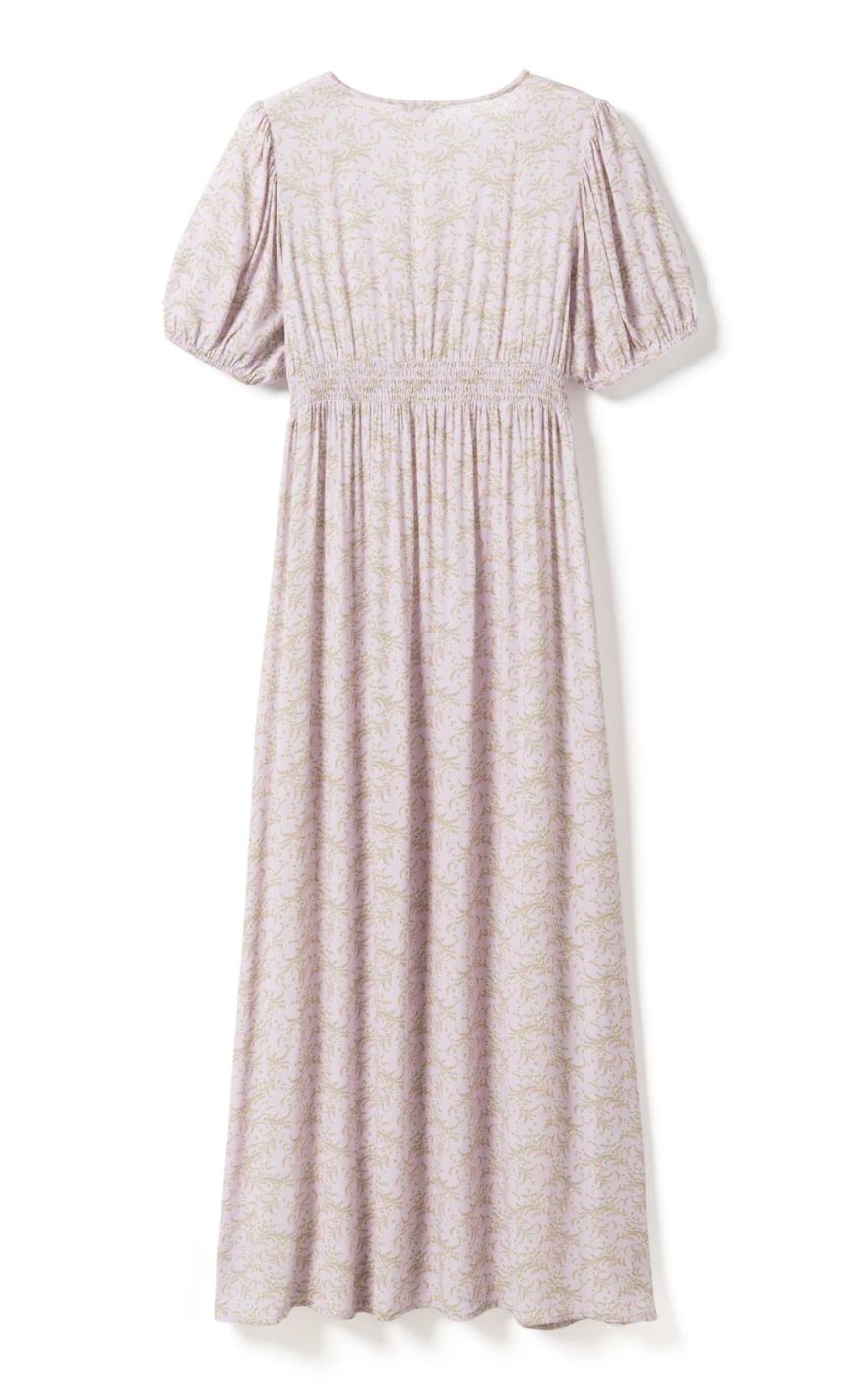 Noella Kjole - Lillith SS Maxi - Dolley Pink Print
