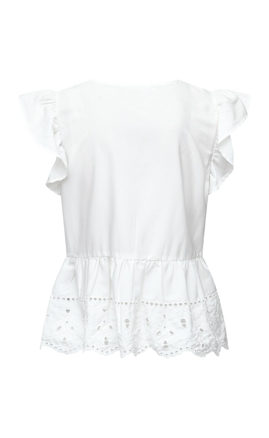 Sisters Point Topp - IBEN-SL - Cream