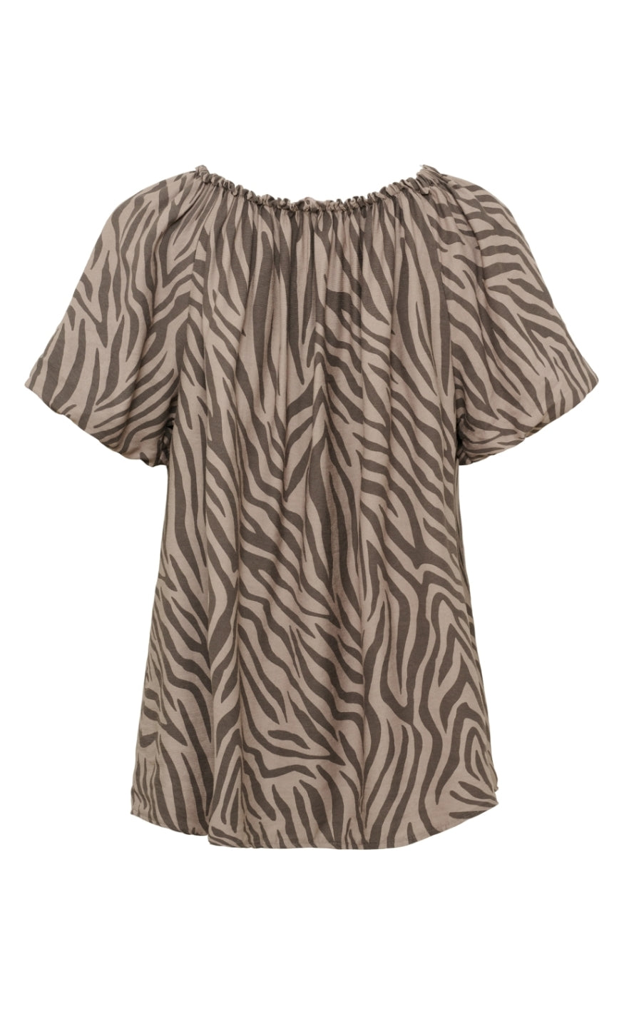 Marta Du Chateau Topp - Luciana Zebra - Fango