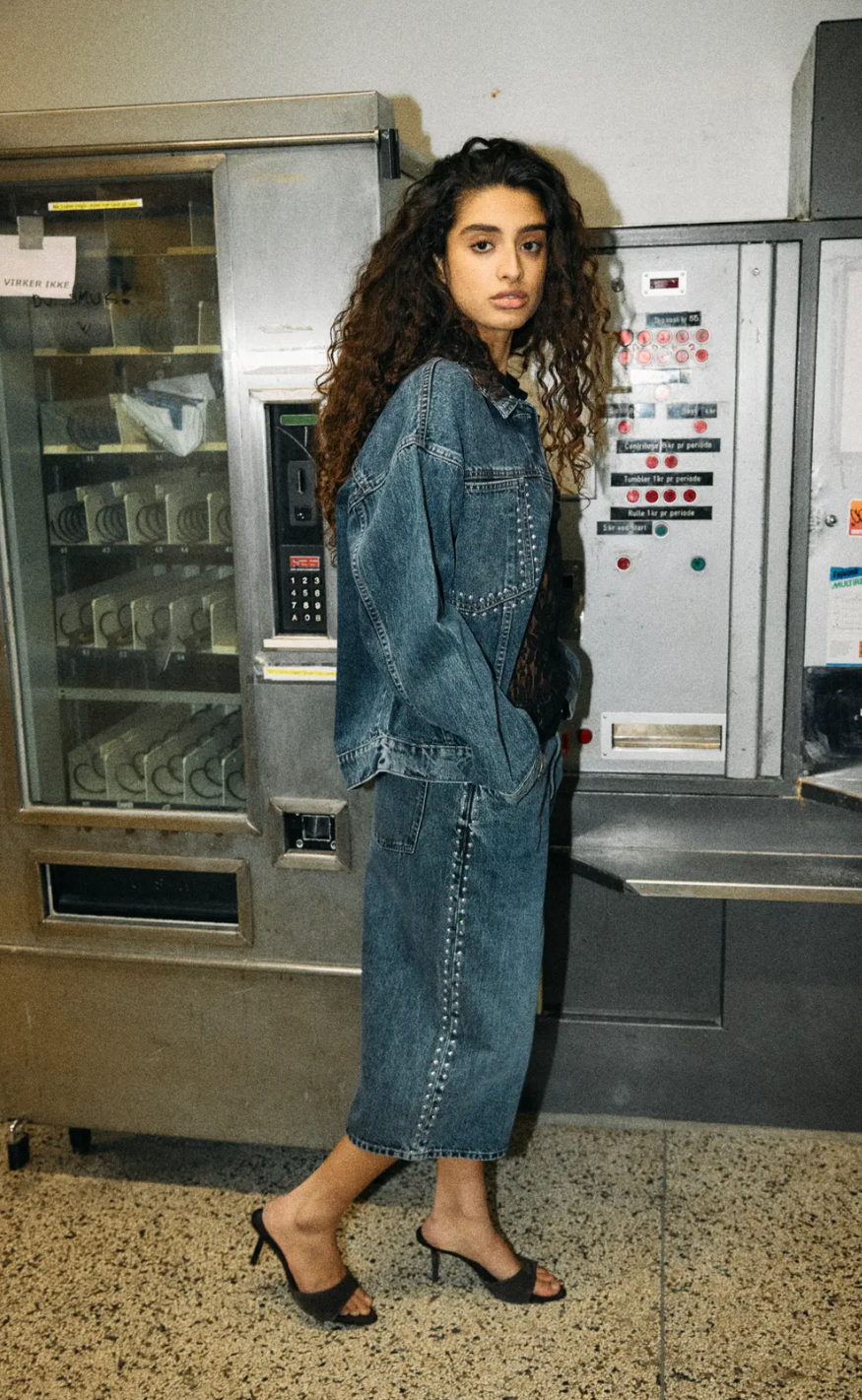 Noisy May Jorts - Oreon Windie - Medium Blue Denim