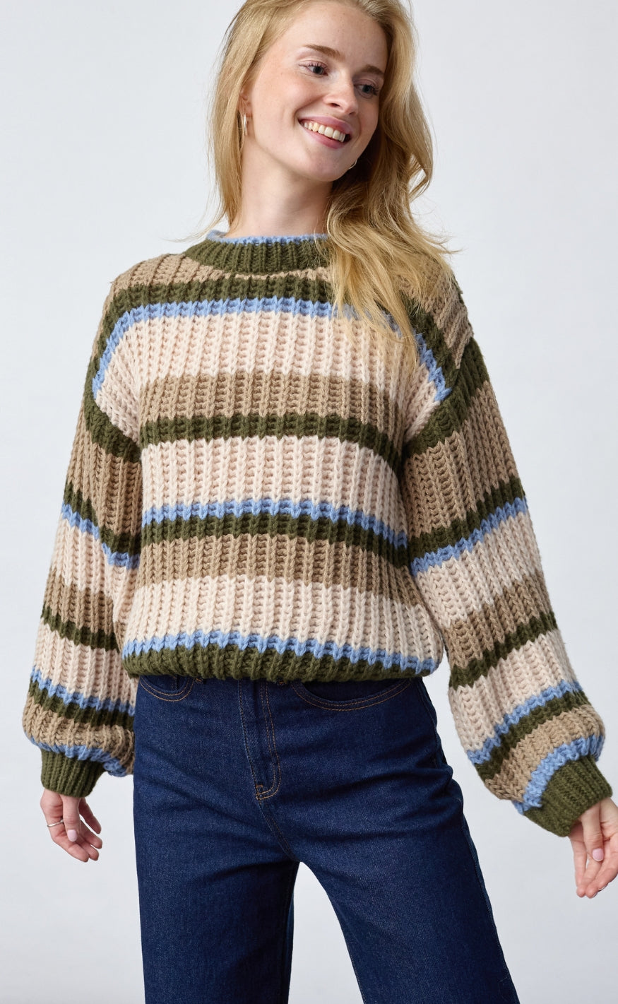 Sisters Point Genser - KRISSY-LS.PU - Dark Olive Combo
