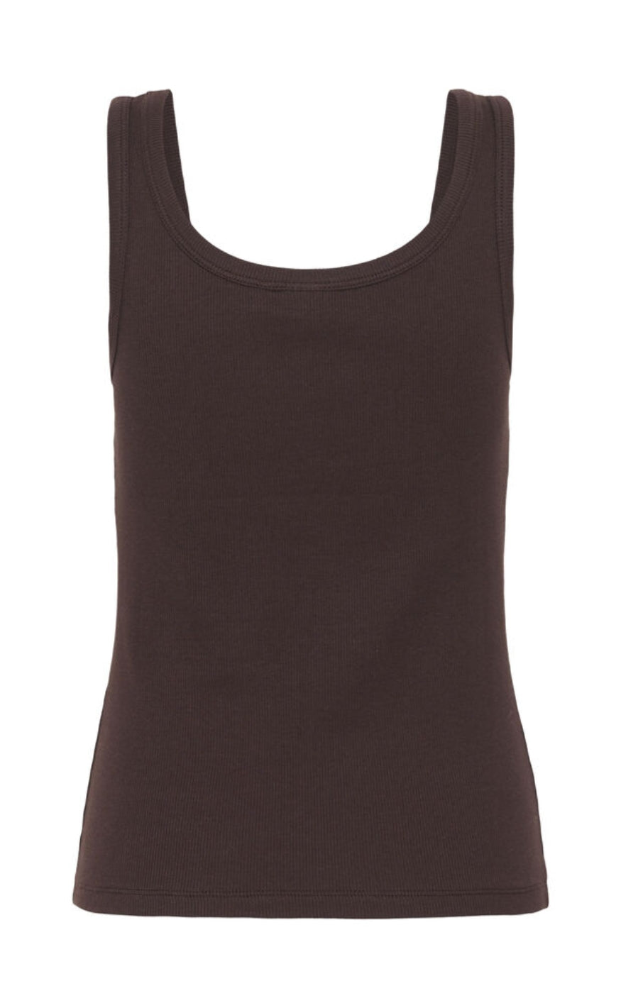 Gestuz Topp - Drew Logo 2.0 - Deep Plum