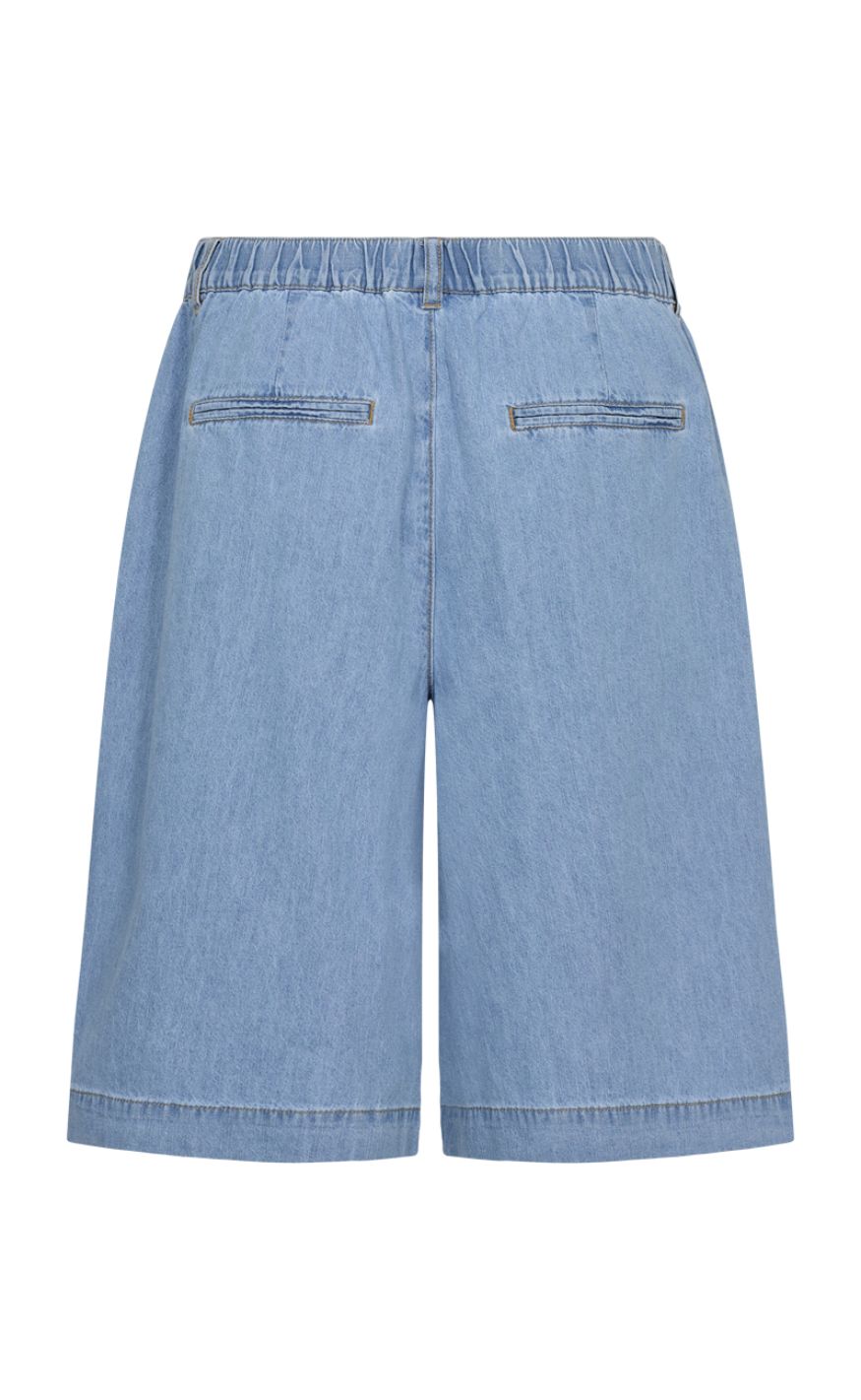 Freequent Shorts - Lisea Bermuda - Light Blue Denim