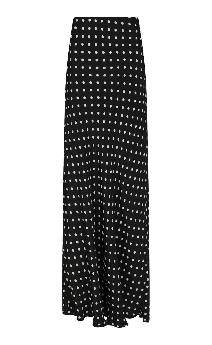 Neo Noir Skjørt - Viso Crepe Dot - Black