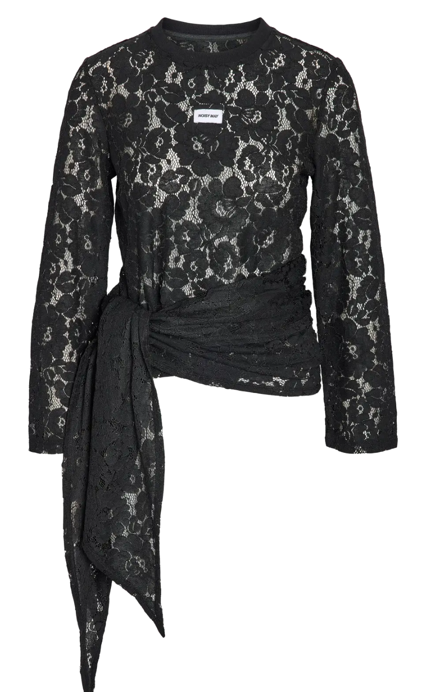 Noisy May Bluse - Venna Lace - Black