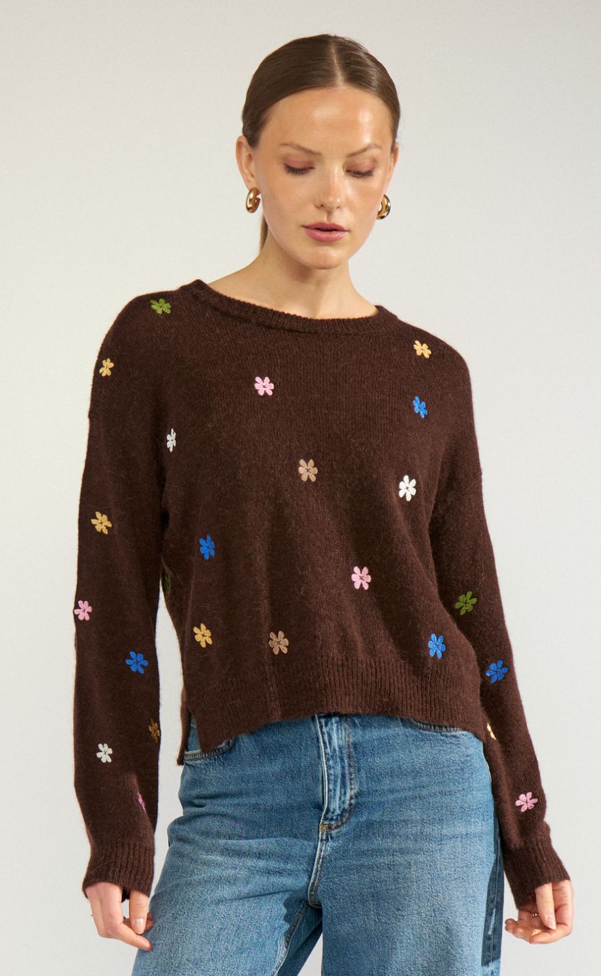 Nümph Pullover - Florie - Black Coffee