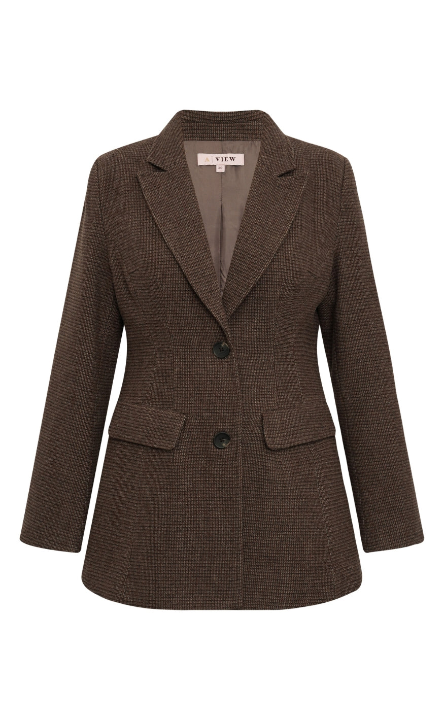 A-View Blazer - Heritage - Brown/Rust
