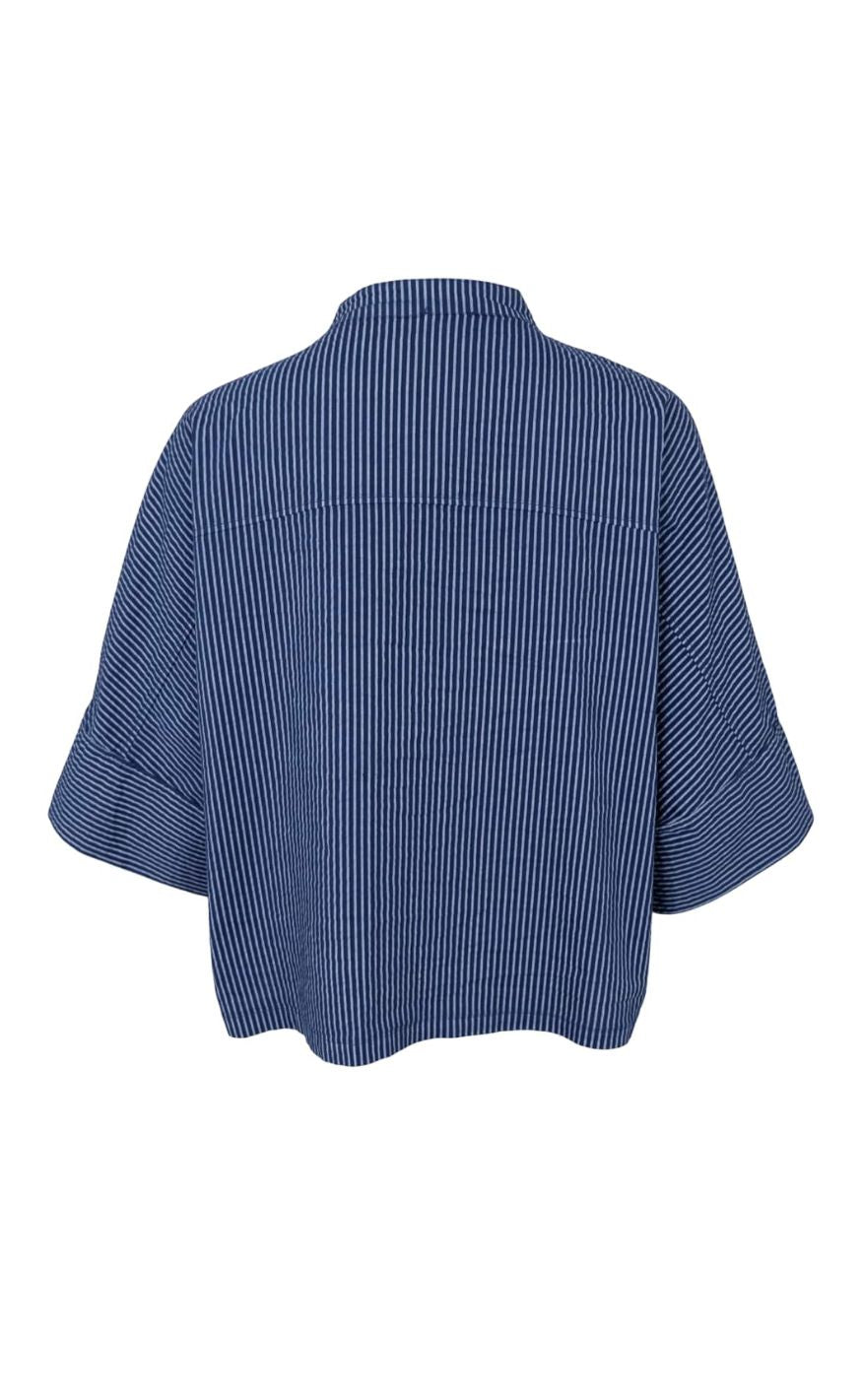 Black Colour Skjorte - Ally - Navy