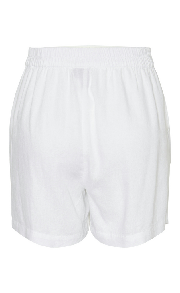 Pieces Shorts - Pia - Bright White