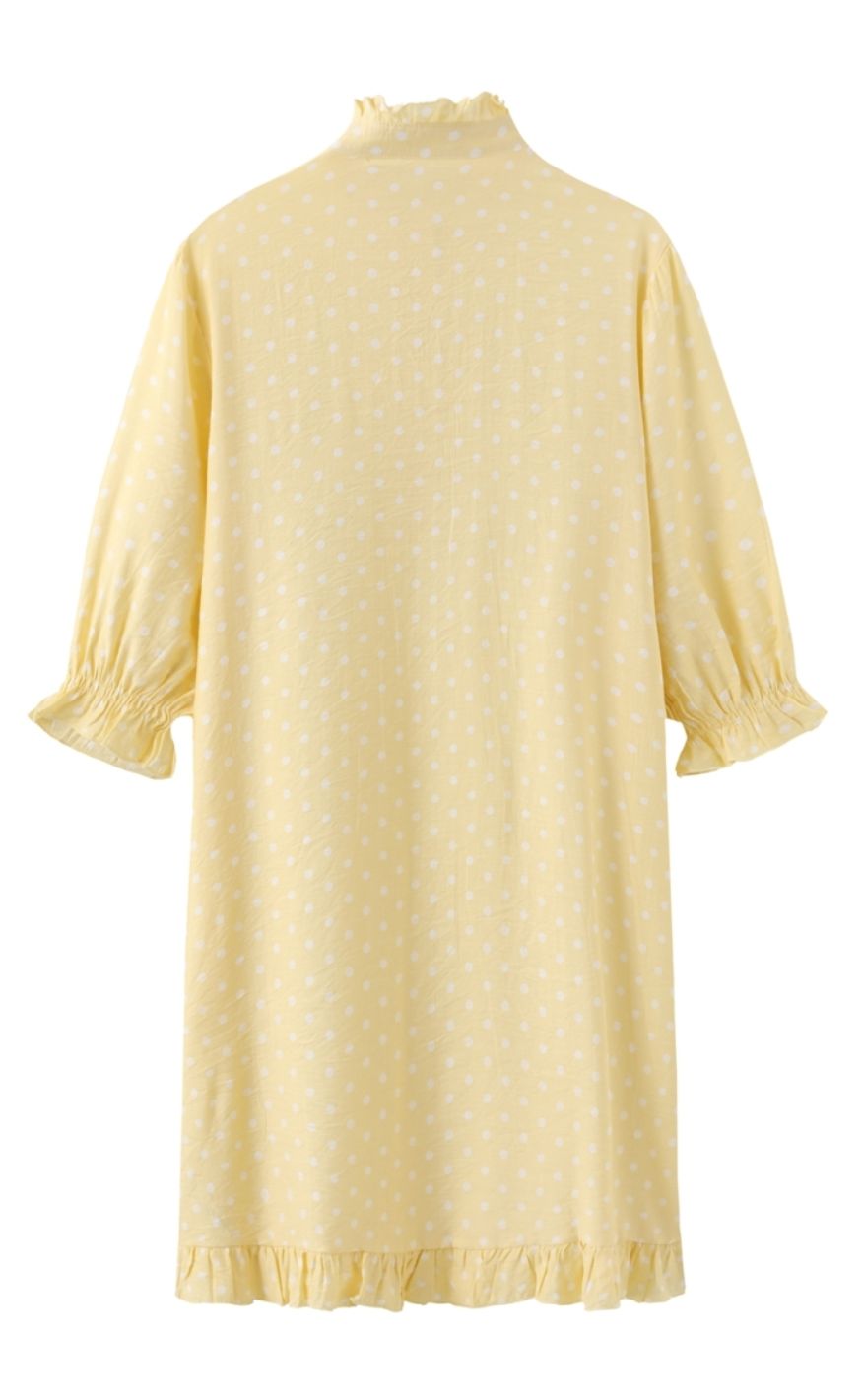 Luxzuz Kjole - Verdo - Soft Yellow