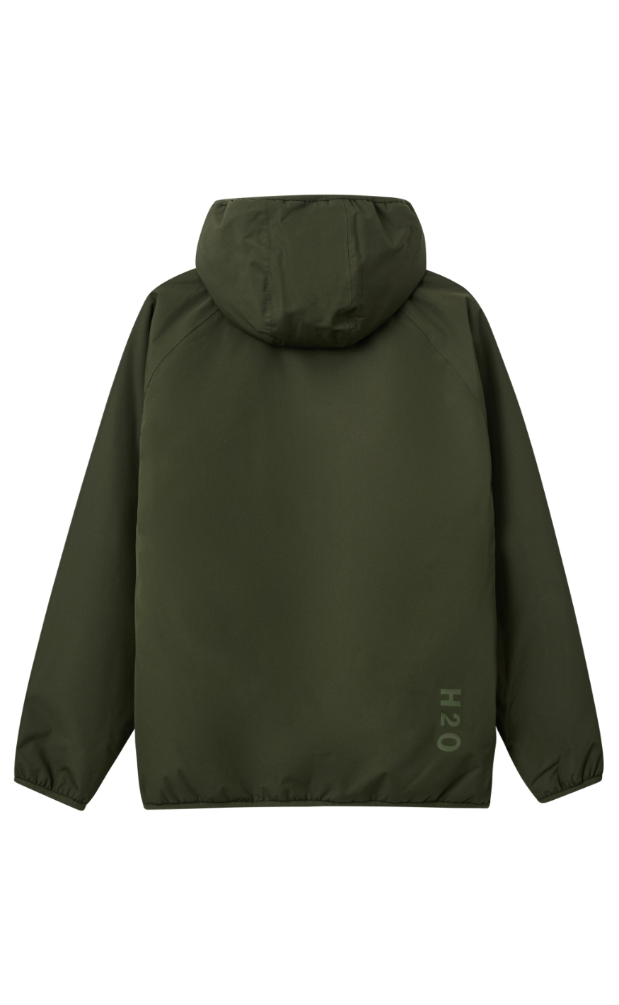 H2O Jakke - Læsø Padded - Army