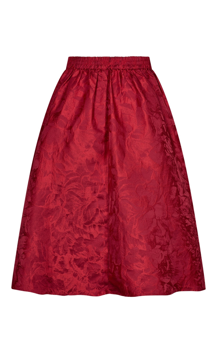 A-View Skjørt - Kora - Rush Red
