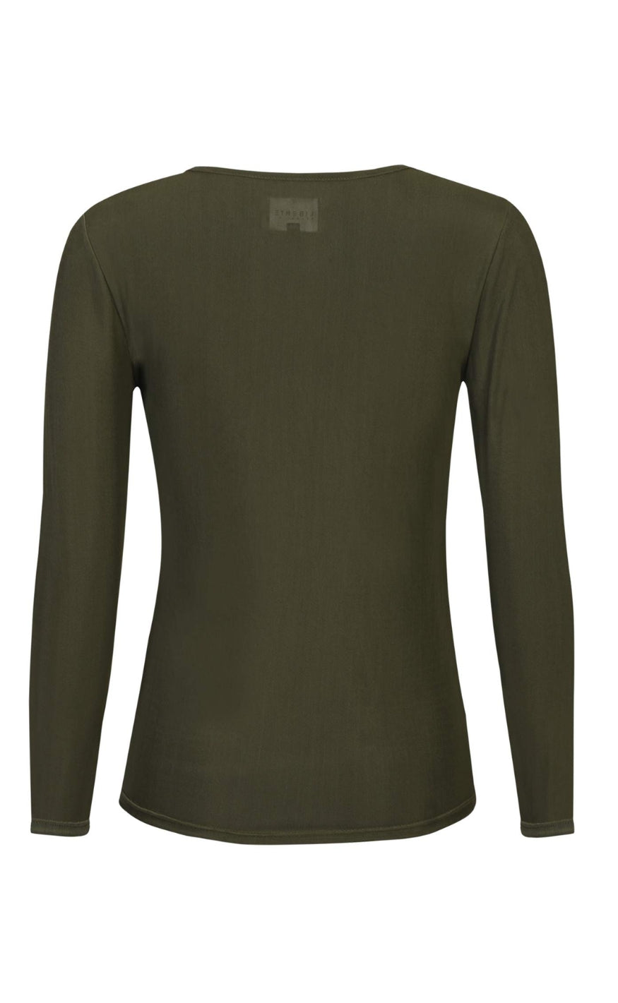 Liberte Bluse - Mesh - Army