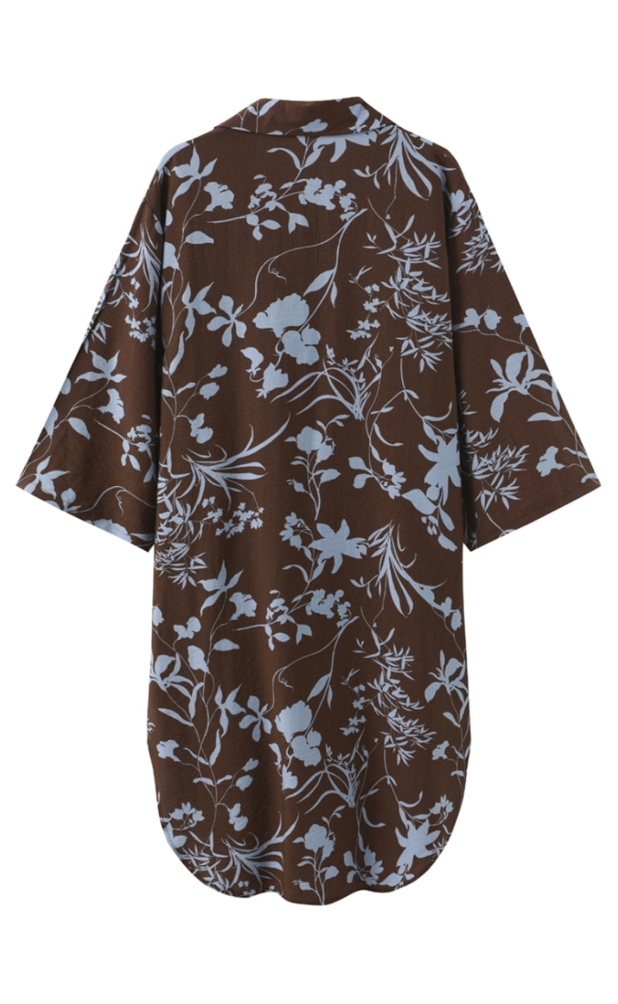 Luxzuz Kjole - Wagna - Luggage Brown