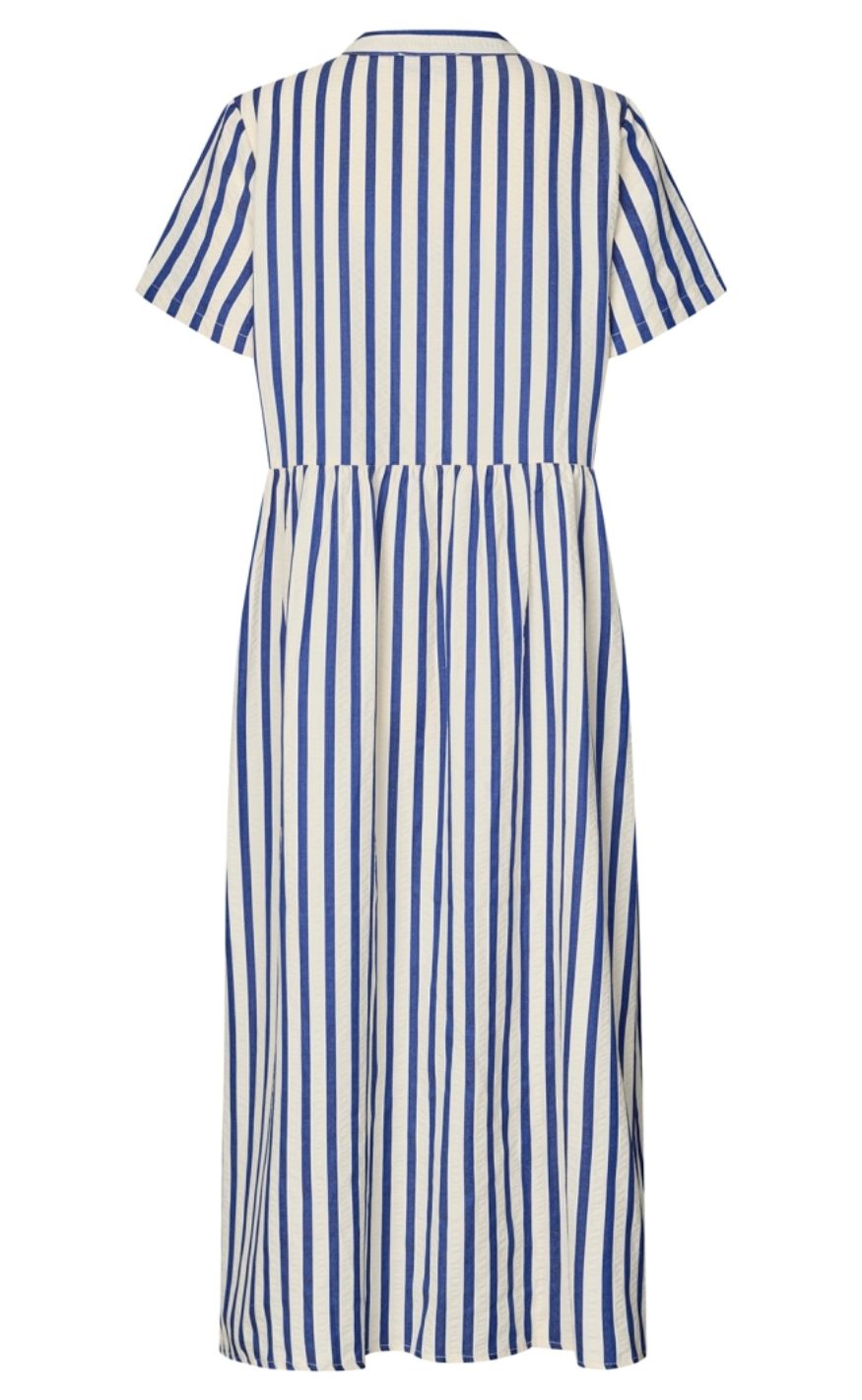 Lollys Laundry Kjole - AliyaLL Maxi - Blue