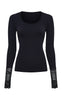 Tim & Simonsen Bluse - Mary Costina Lace - Nero