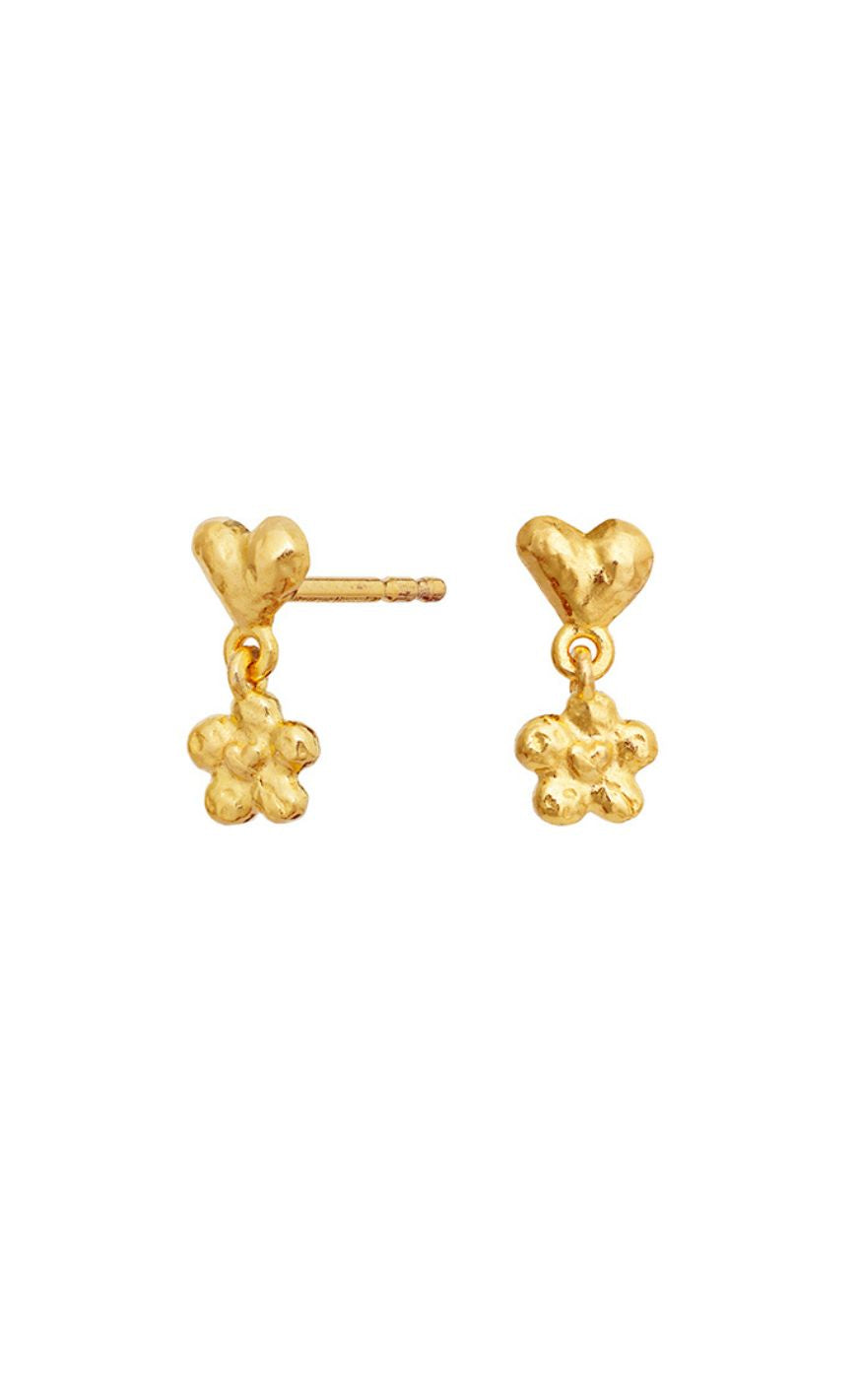 Maanesten Øreringer - Florantina - Gold Colour