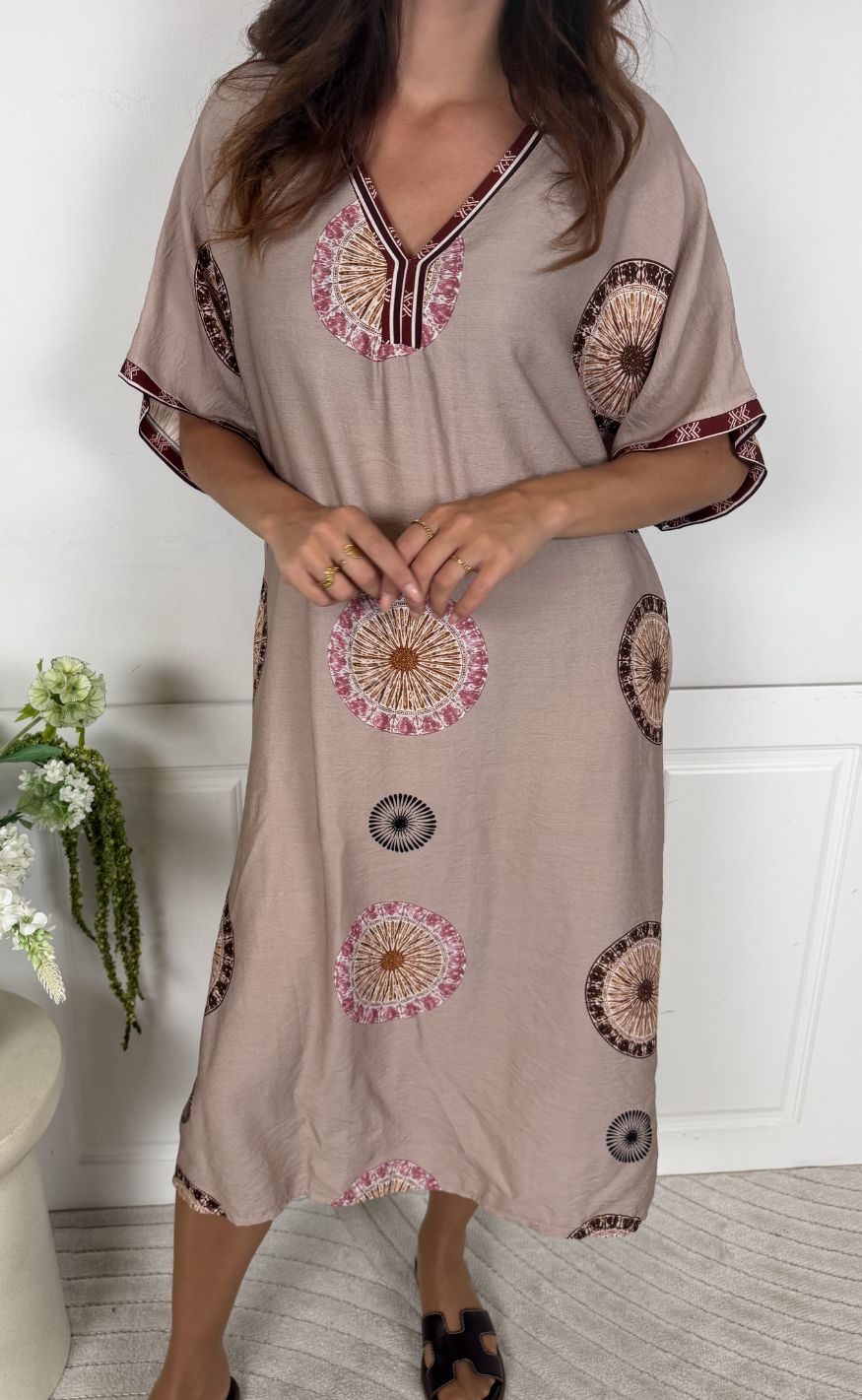 Marta Du Chateau Kjole - Zenia - Marrone3254tps