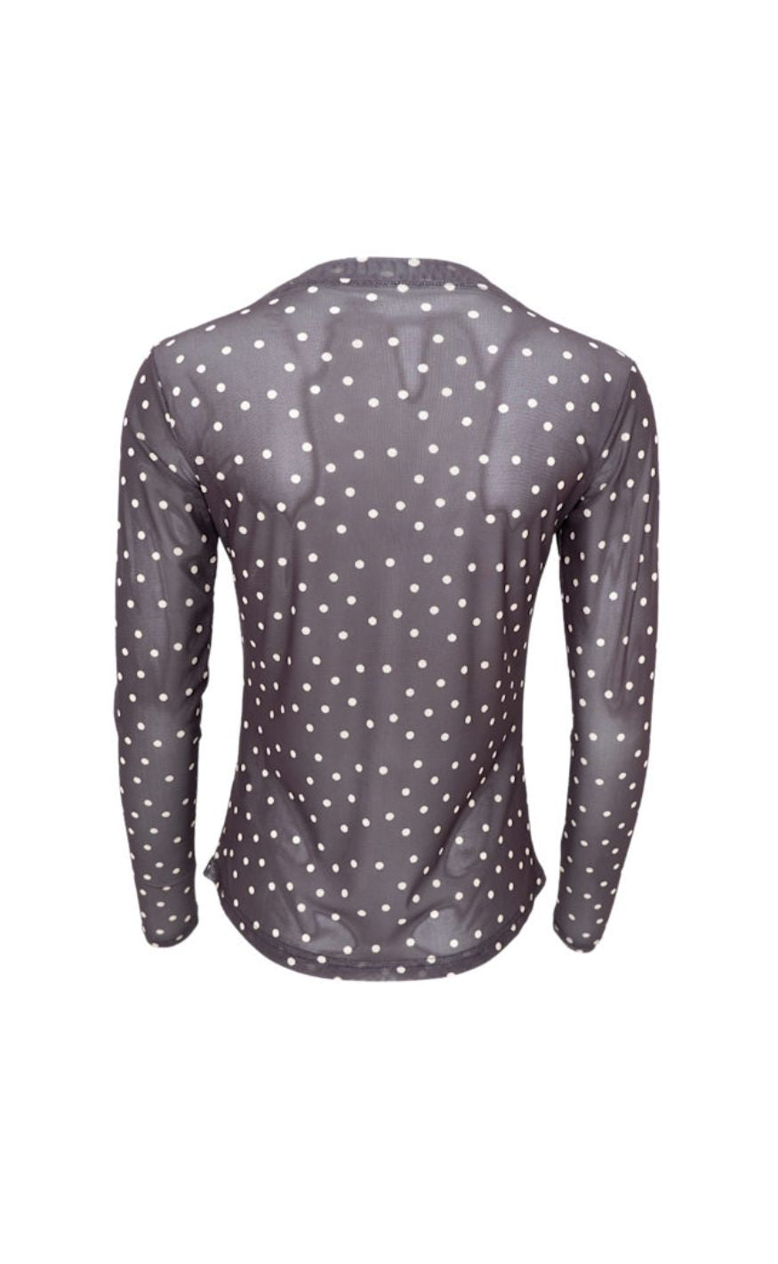 Black Colour Bluse - Annie - Coffee Dot