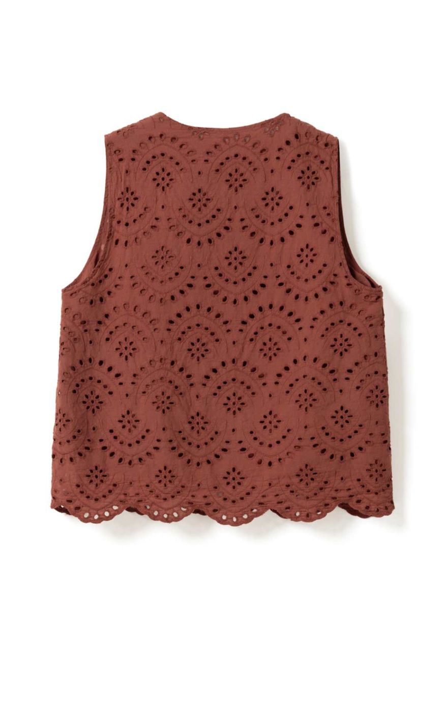 Noella Vest - Maite - Terracotta