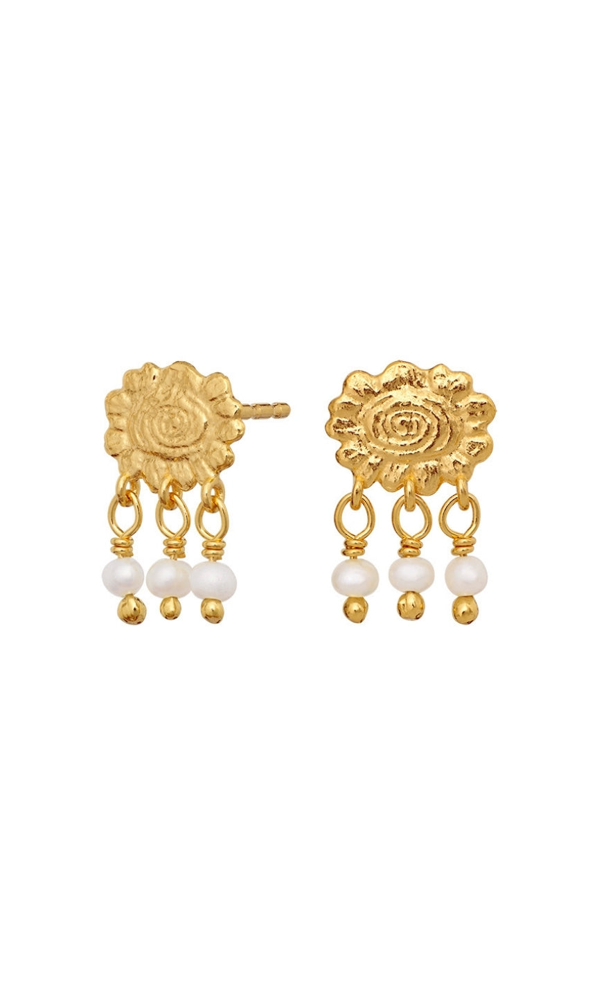 Maanesten Øreringer - Lena - Gold Colour