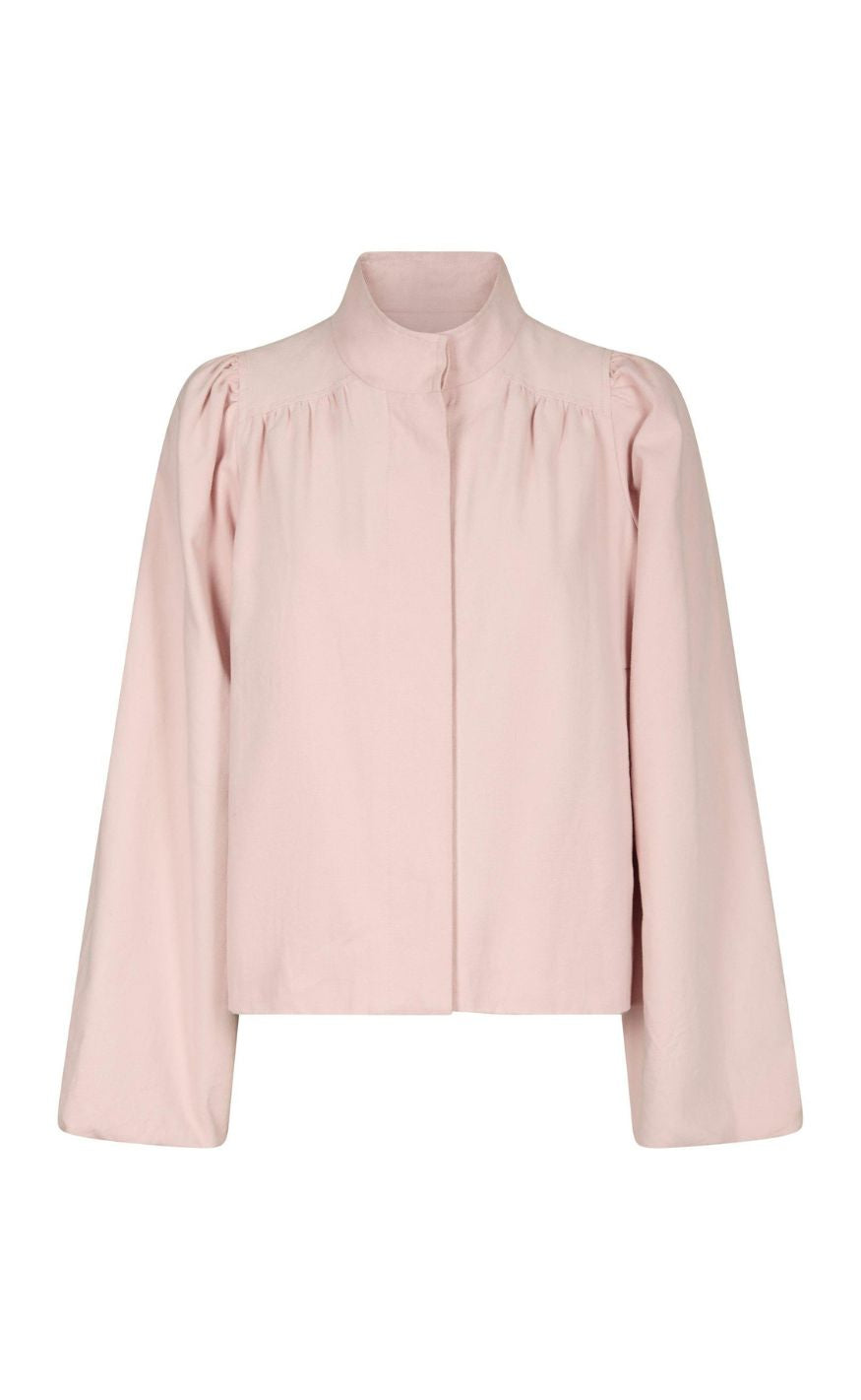 Neo Noir Jakke - Tirsa Canvas - Light Pink