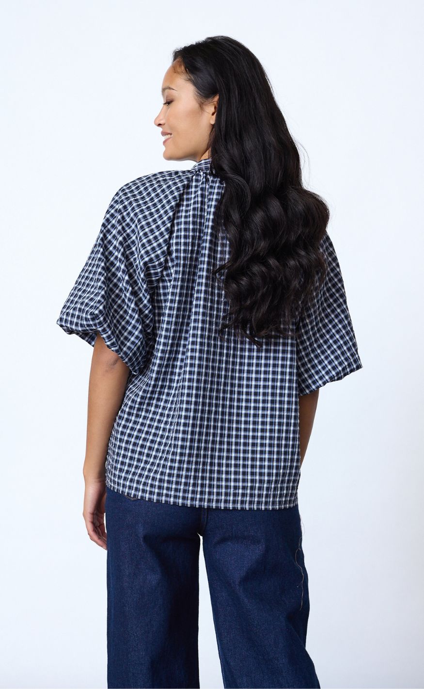 Sisters Point Skjorte - ELICE-SS3 - Black Check