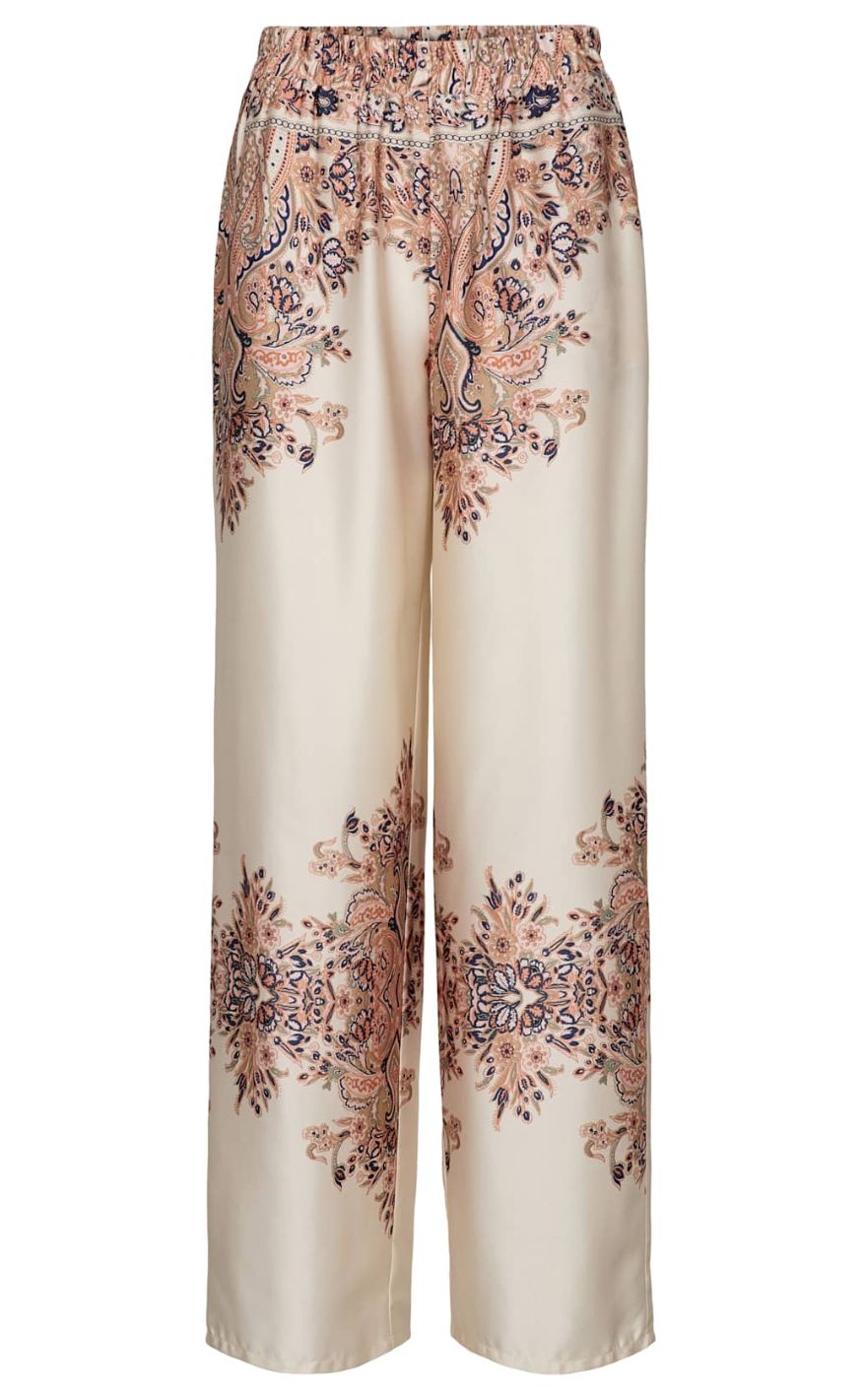 Liberte Bukser - Wennise - Creme Paisley