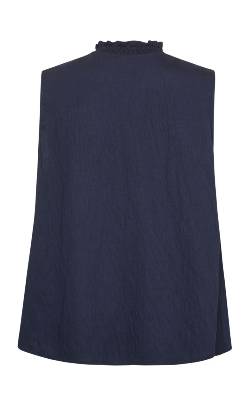 Freequent Bluse - Sally - Navy Blazer
