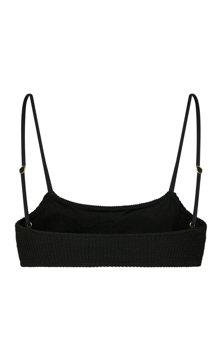 Neo Noir Bikinitopp - Skin Sand Crepe - Black