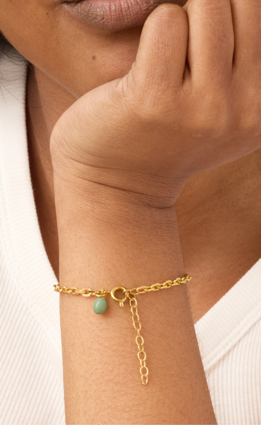 ENAMEL Copenhagen Armbånd - Significant - Sage
