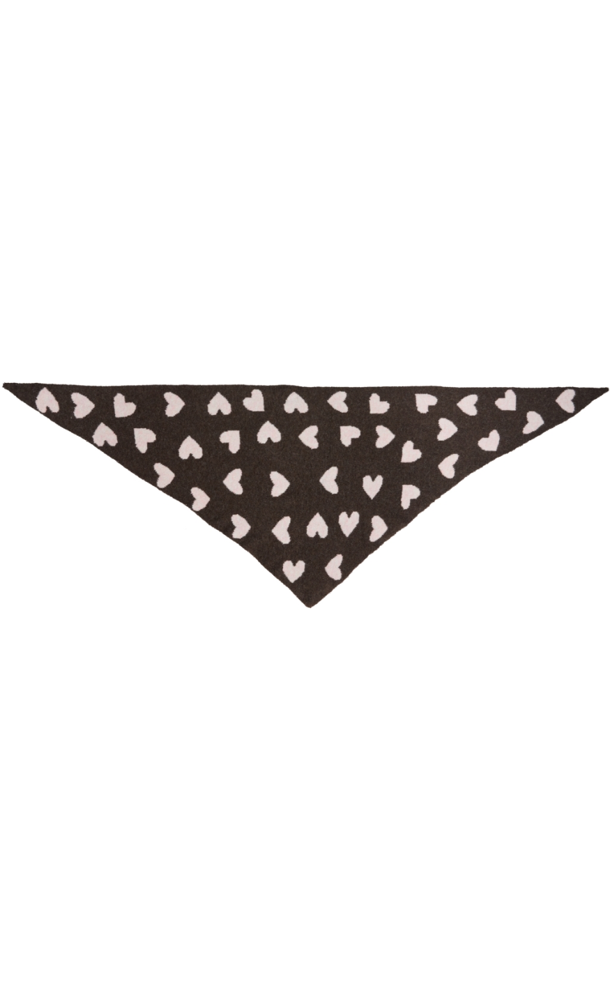 Marta Du Chateau Skjerf - Topppy - Coffee/Pink