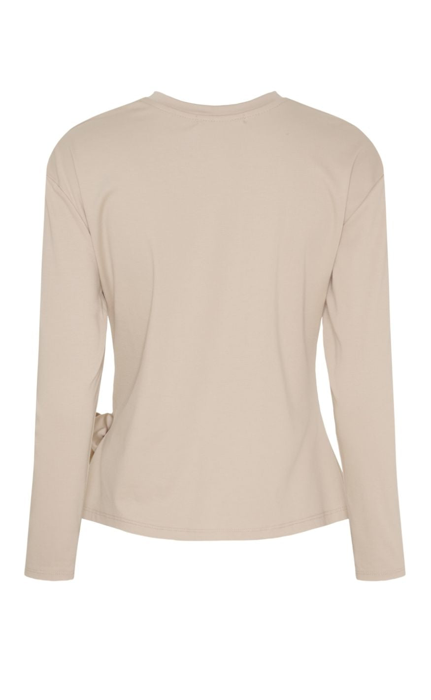 Marta Du Chateau Bluse - Zafina - Beige