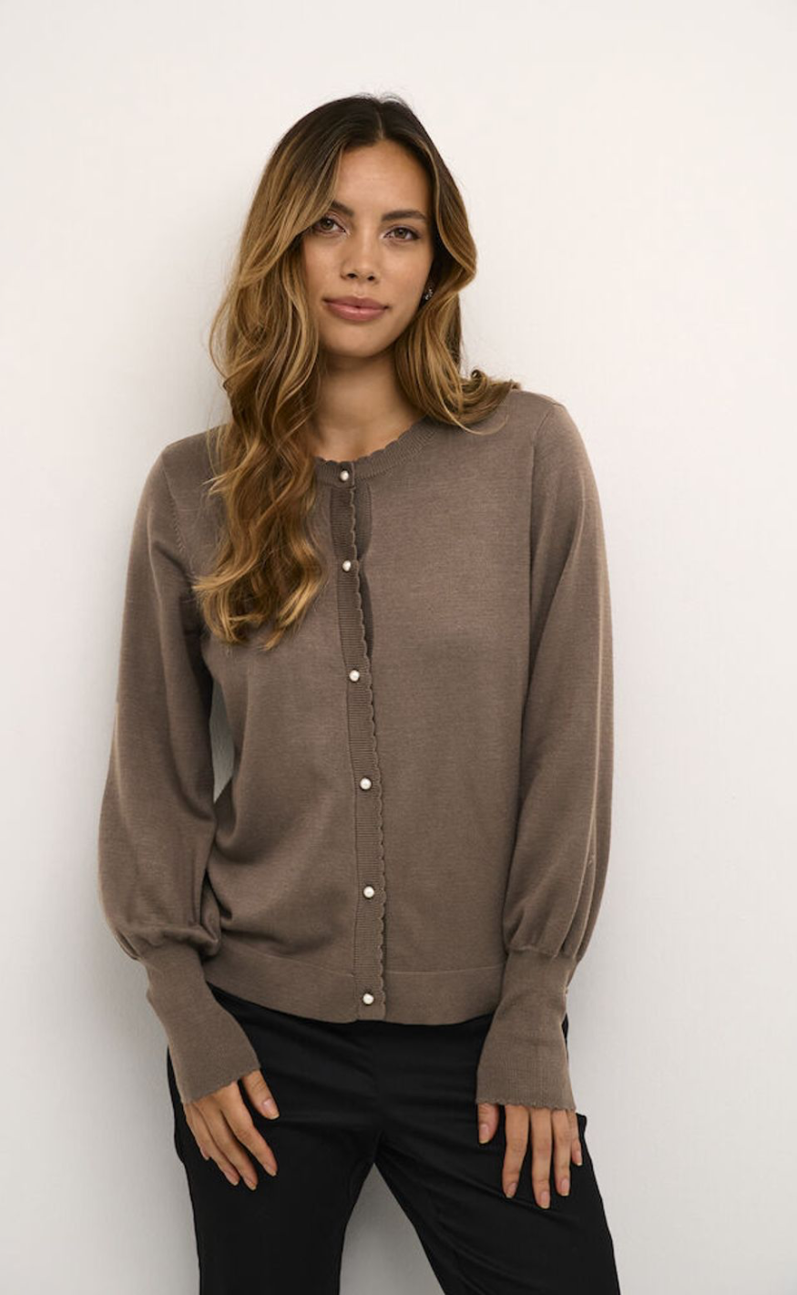 Culture Cardigan - Annemarie - Falcon Melange