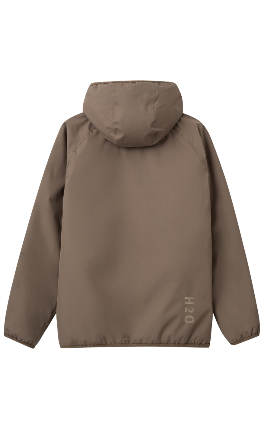 H2O Jakke - Læsø Padded - Dusty Oak