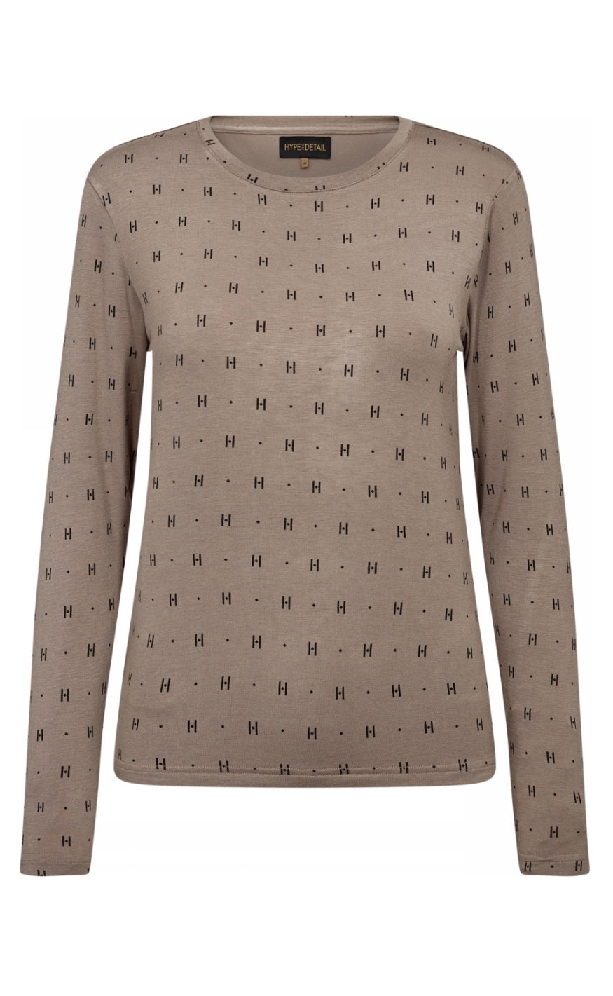 Hype The Detail Bluse - 650-14 - Sand