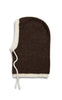 Pieces Balaclava - Nambi - Hot Fudge Whitecap Gray Contrast