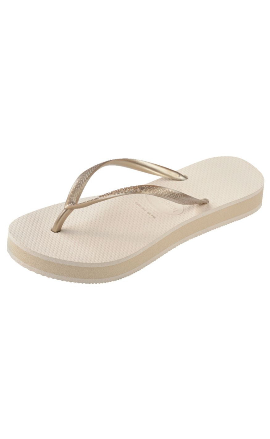 Havaianas Klipklappere - Slim Flatform - Beige