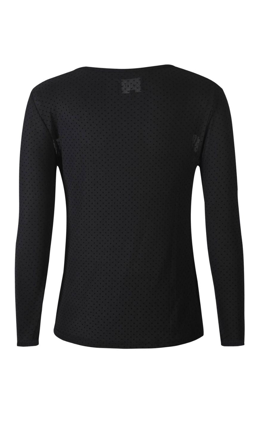 Liberté T-shirt - Mesh LS - Black