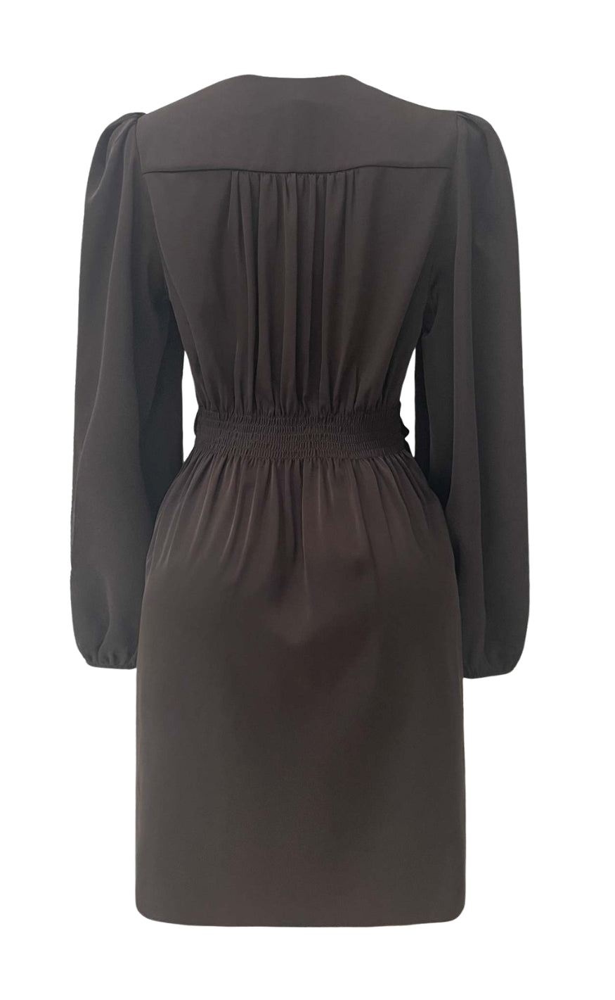 Liberte Kjole - Tiki Twist - Dark Brown
