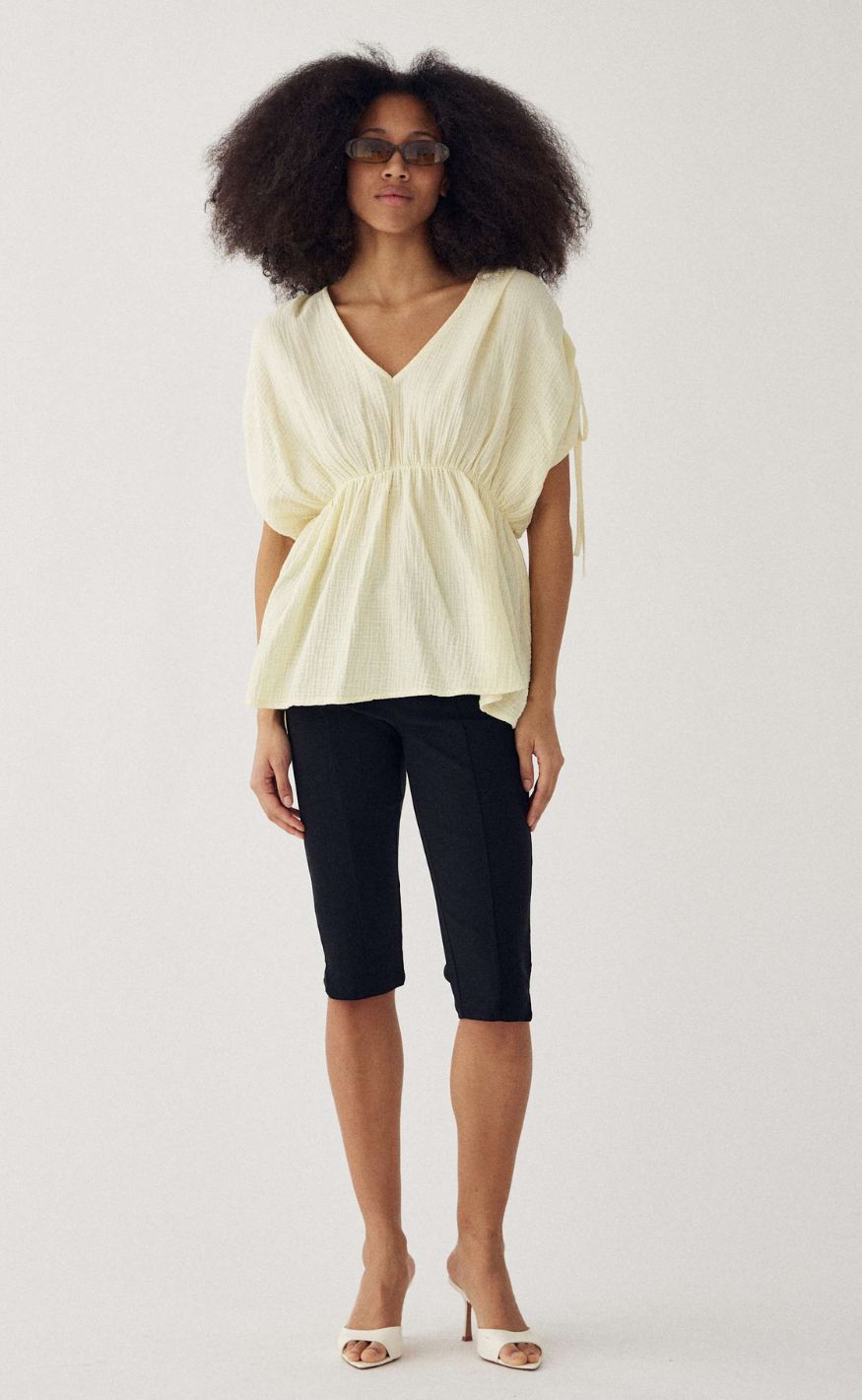 Noella Bluse - Marion - Butter