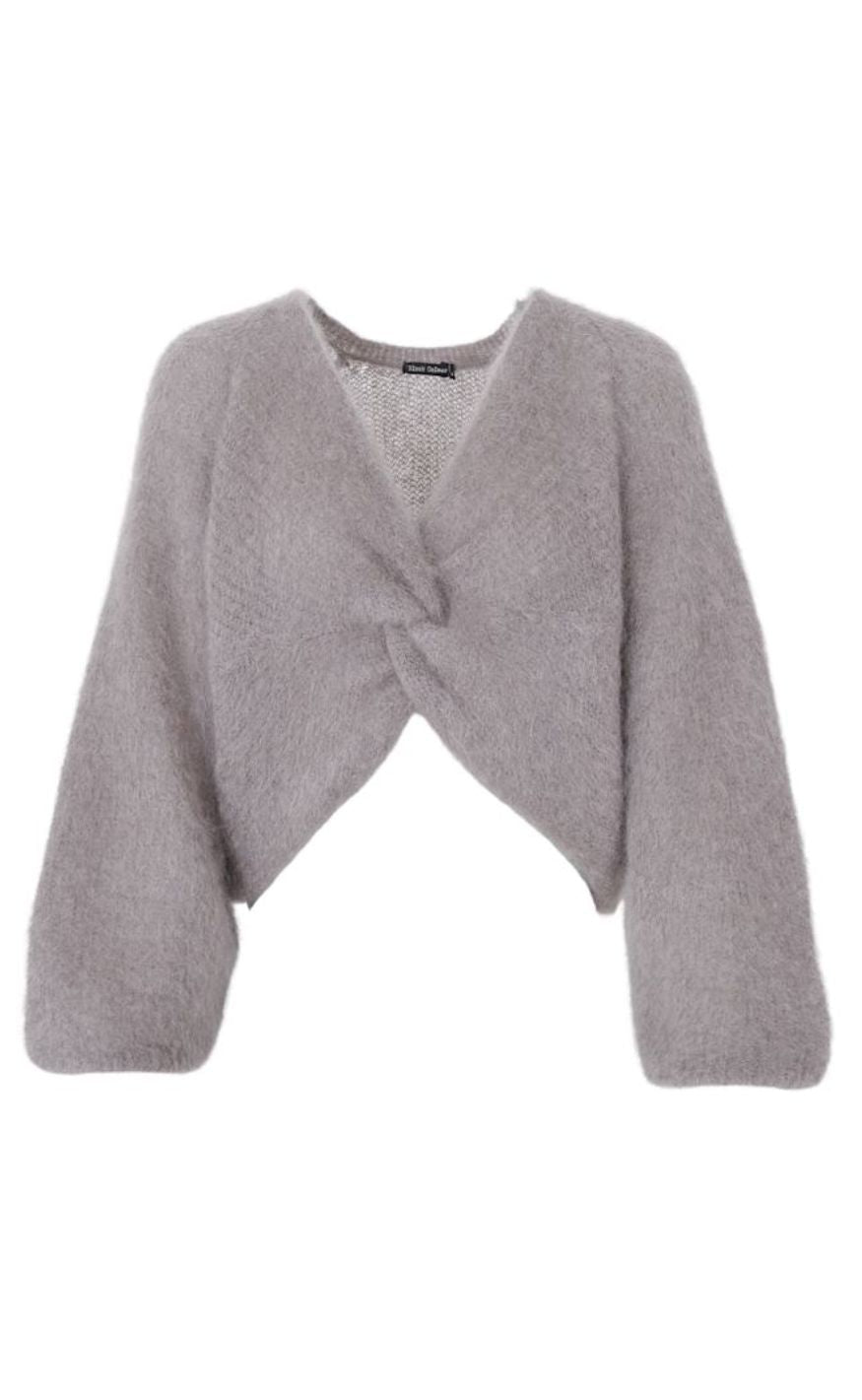 Black Colour Jumper - Bjoerk Cross - Taupe